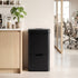 Devanti 72L Sensor Bin Rubbish Bins 4-in-1 Compartment Stainless Steel Trash Can Black