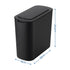 2‑Pack Motion Sensor Bins – 11L Touchless Slim Trash Cans, Black