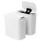 2‑Pack Motion Sensor Bins – 11L Touchless Slim Trash Cans, White