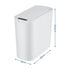 2‑Pack Motion Sensor Bins – 11L Touchless Slim Trash Cans, White