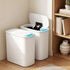 2‑Pack Motion Sensor Bins – 11L Touchless Slim Trash Cans, White