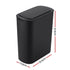 Devanti Automatic Trash Bin with Lid 21L Motion Sensor Kitchen Bin Touchless Garbage Can Modern Black Plastic Slim Rubbish Bin with Liner Holder for Kitchen, Home, Office