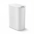 Devanti Automatic Trash Bin with Lid 21L Motion Sensor Kitchen Bin Touchless Garbage Can Plastic Slim Rubbish Bin with Liner Holder for Kitchen, Home, Office, White