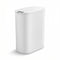 Automatic Trash Bin with Lid 25L Motion Sensor Kitchen Bin Touchless Garbage Can Plastic Slim Rubbish Bin with Liner Holder for Kitchen, Home, Office, White