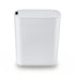 Automatic Trash Bin with Lid 25L Motion Sensor Kitchen Bin Touchless Garbage Can Plastic Slim Rubbish Bin with Liner Holder for Kitchen, Home, Office, White