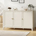 Oikiture 3 Door Buffet Sideboard Cabinet Table 120cm