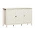 Oikiture 3 Door Buffet Sideboard Cabinet Table 120cm