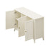 Oikiture 3 Door Buffet Sideboard Cabinet Table 120cm