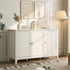 Oikiture 3 Door Buffet Sideboard Cabinet Table 120cm