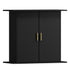 Fish Tank Stand Cabinet Sideboard Storage Black