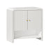 Oikiture Buffet Sideboard Storage Cabinet 2 Doors Cupboard White