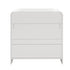 Oikiture Buffet Sideboard Storage Cabinet 2 Doors Cupboard White