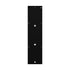Wall Mounted Display Cabinet LED High Gloss Cupboard Black