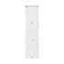 2PCS LED Display Cabinet Wall Mounted Storage Cupboard White
