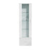Buffet Sideboard LED High Gloss Glass Door White