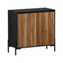 Sideboard Storage Cabinet Cupboard 2 Doors Table Walnut