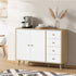 Buffet Sideboard Cabinet 4 Drawers Storage Cupboard