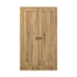 Sideboard Cabinet 2 Door Cupboard Kitchen Storage Natural