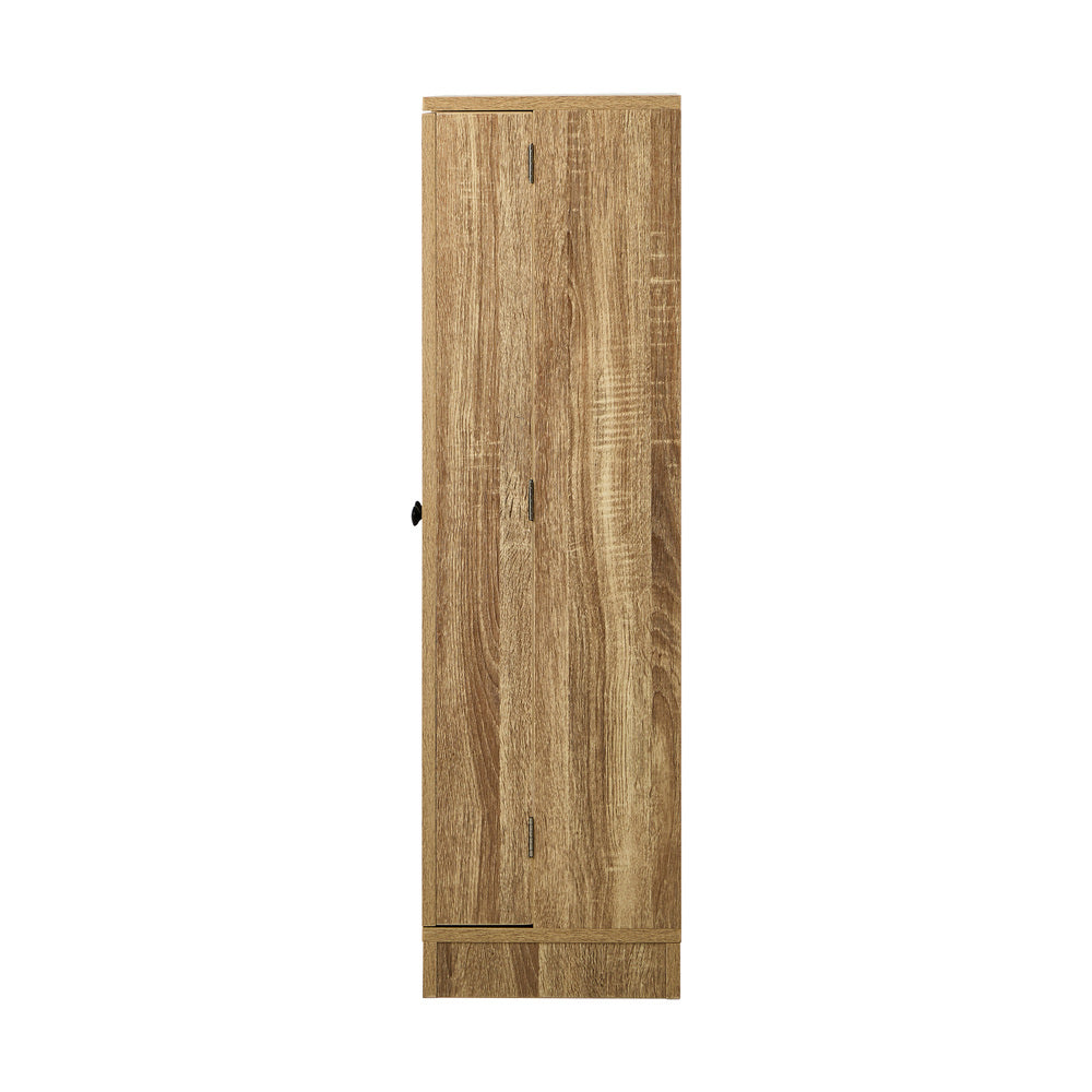 Sideboard Cabinet 2 Door Cupboard Kitchen Storage Natural