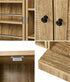 Sideboard Cabinet 2 Door Cupboard Kitchen Storage Natural