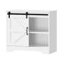 Buffet Sideboard Cabinet Pantry Storage Cupboard Sliding Door White