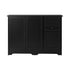 Buffet Sideboard Kitchen Hallway Drawers Table Black