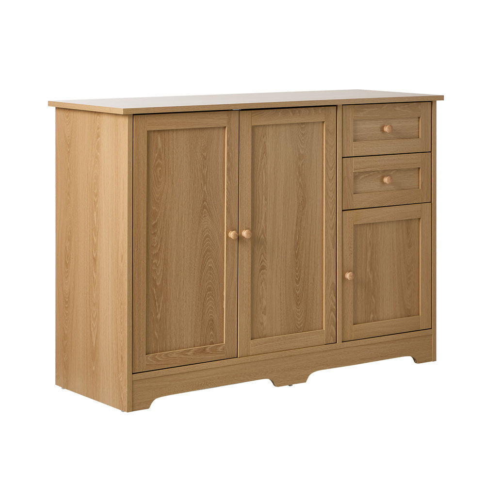 Buffet Sideboard Storage Cabinet Hallway Cupboard Natural