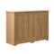 Buffet Sideboard Storage Cabinet Hallway Cupboard Natural