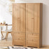 2PCS Buffet Kitchen Sideboard Cabinet Storage Natural
