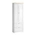 Sideboard with Display Shelf and Drawer White
