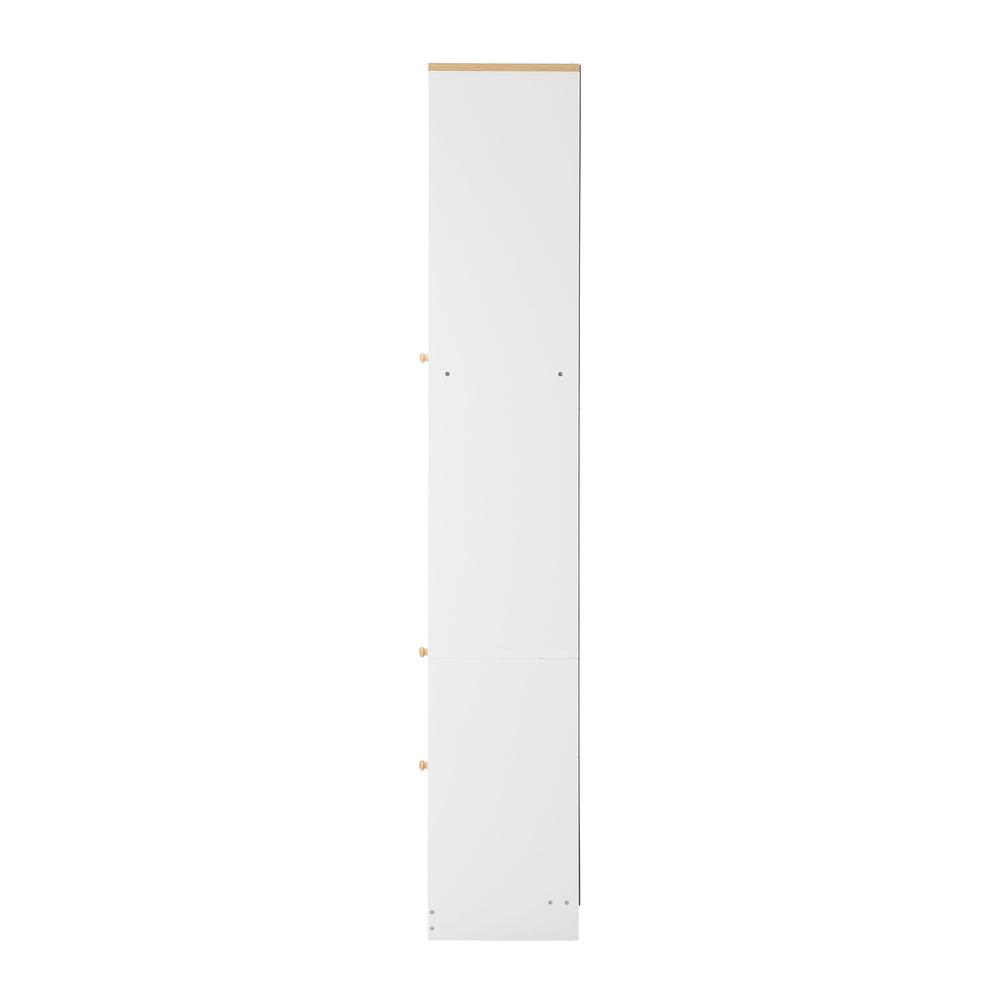 Oikiture 2x Buffet Sideboard Storage Cabinet Cupboard Hallway Wardrobe