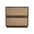 Oikiture 80cm Buffet Sideboard 2 Door Storage Cabinet Arched Cupboard Walnut