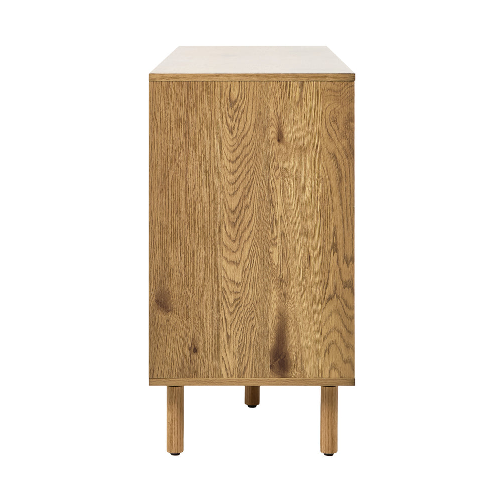 Sideboard Storage Cabinet Cupboard Hallway Table Rattan Doors