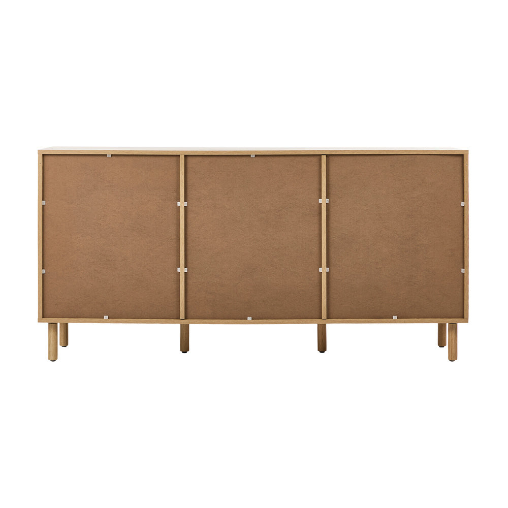 Sideboard Storage Cabinet Cupboard Hallway Table Rattan Doors