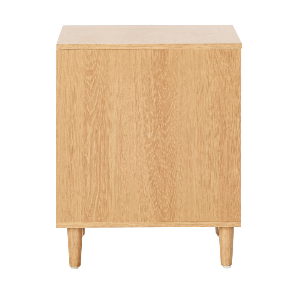Oikiture Storage Cabinet Style Cat House Natural