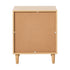 Oikiture Storage Cabinet Style Cat House Natural