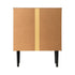 Sideboard with Drawer and Cabinet Black&Wooden