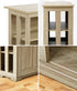 Buffet Sideboard Storage Cabinet Kitchen Table Natural