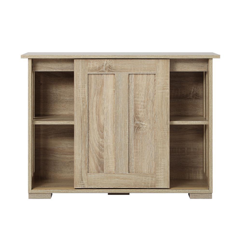 Sideboard with Sliding Doors Wooden