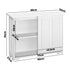 Sideboard with Sliding Doors White