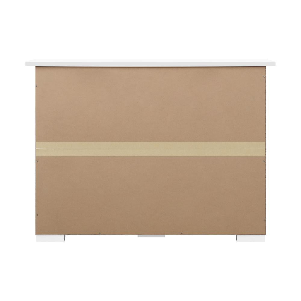 Sideboard with Sliding Doors White