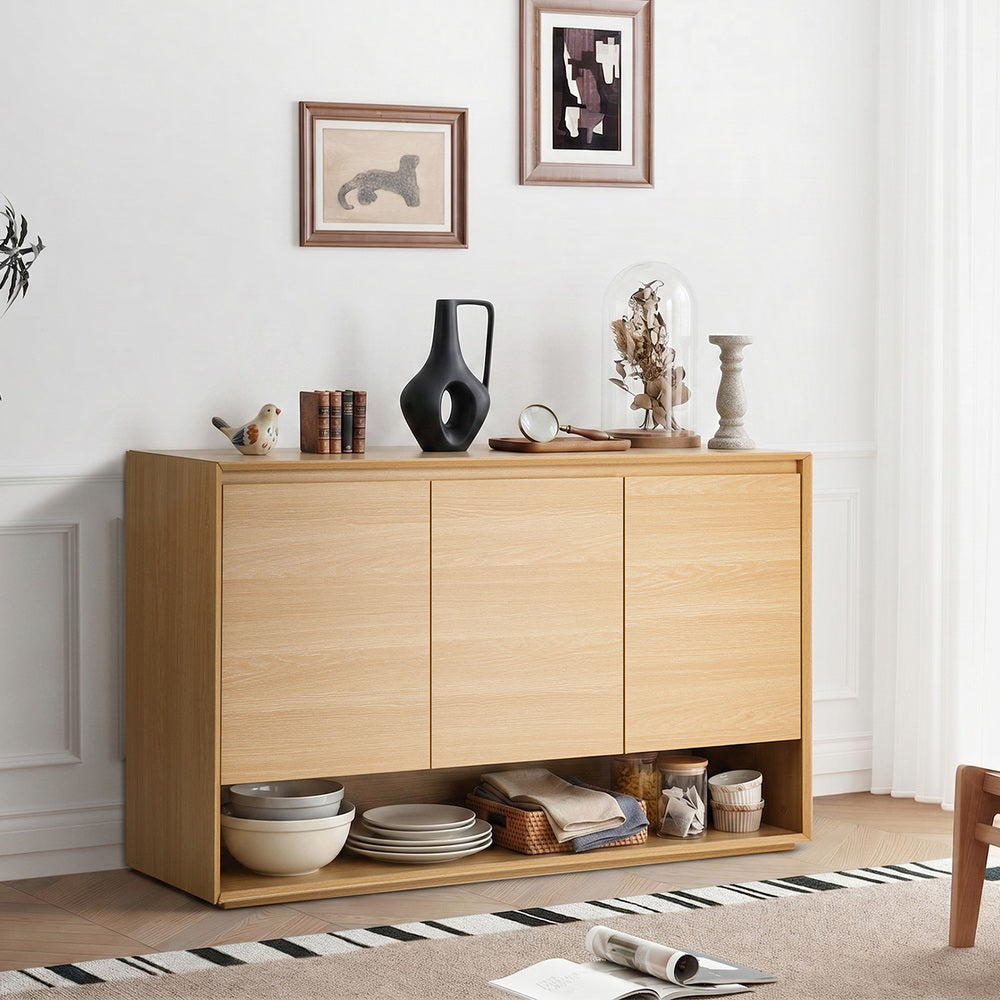 Sideboard Storage 3 Doors Cupboard Hallway Table 120cm