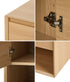 Sideboard Storage 3 Doors Cupboard Hallway Table 120cm