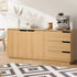 Buffet Sideboard Storage Cabinet 3 Drawers Cupboard