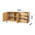 Buffet Sideboard Storage Cabinet 3 Drawers Cupboard