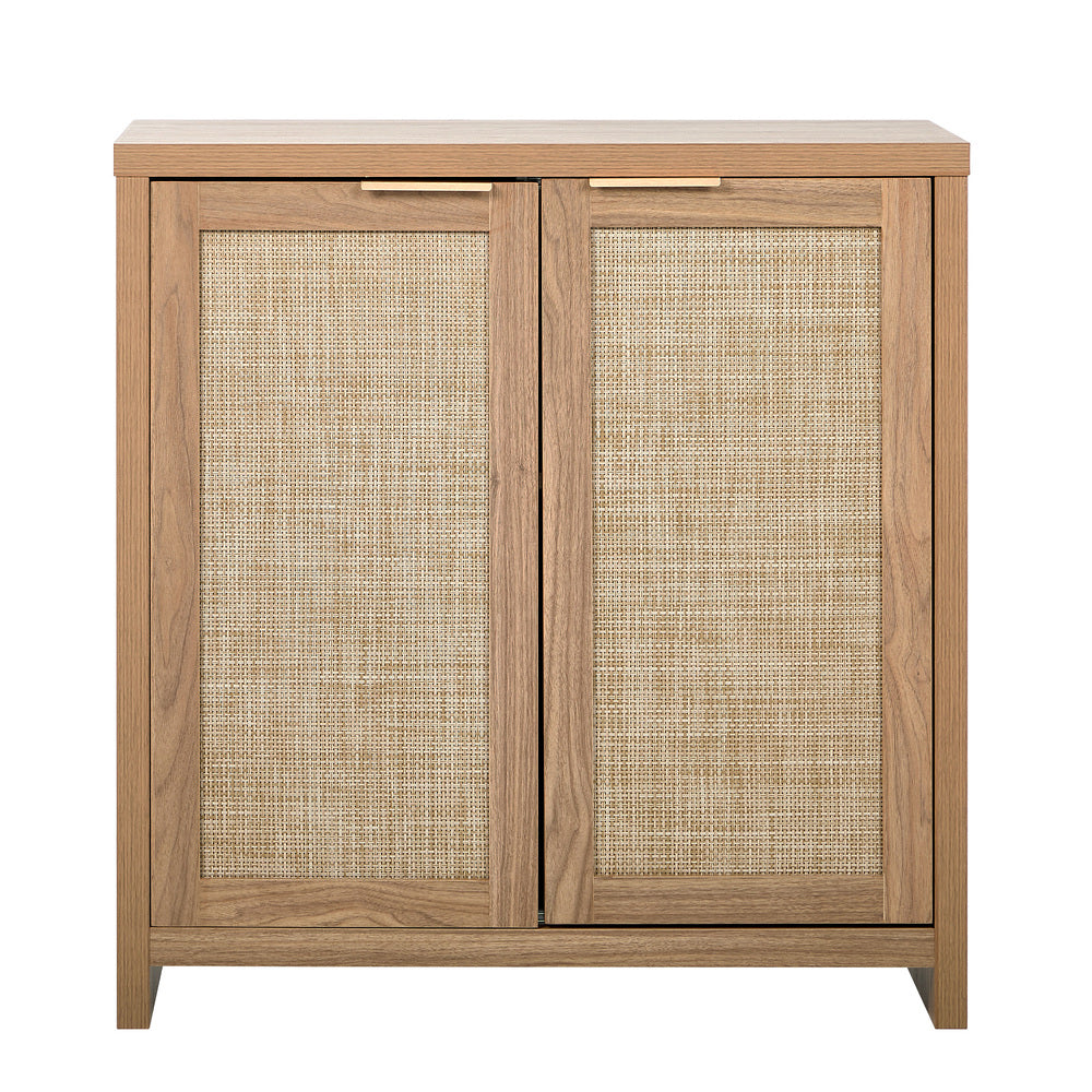 Buffet Sideboard Rattan Storage Cabinet Kitchen Hallway Table