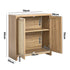 Buffet Sideboard Rattan Storage Cabinet Kitchen Hallway Table