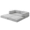 Artiss Convertible Folding Sofa Bed Grey