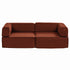 Convertible Folding Sofa Bed Orange