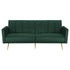 Artiss Sofa Bed 3 Seater Couch Convertible Lounge Adjustable Arm Recliner Velvet